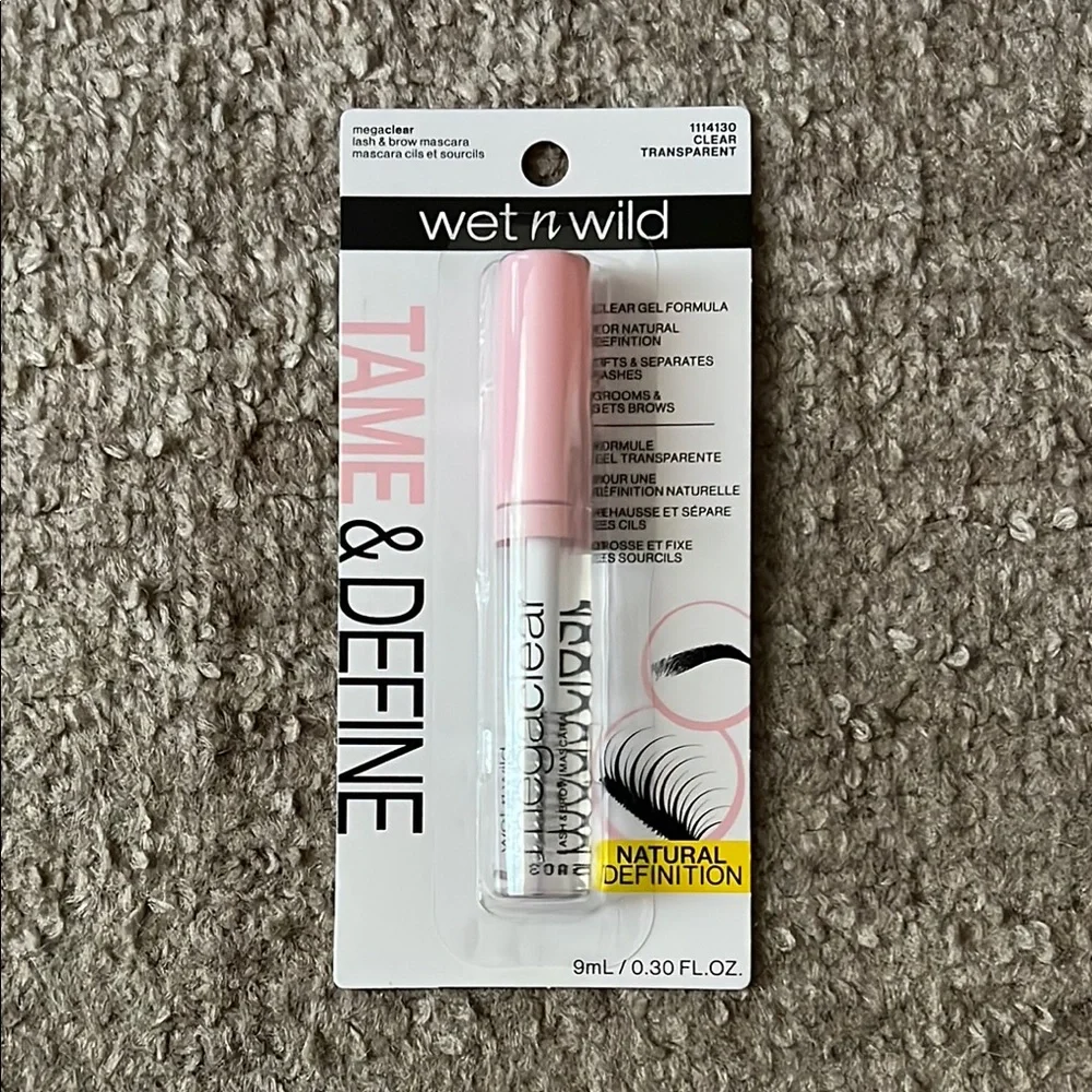 🩷5 For $25🩷 WET N WILD Megaclear Tame & Define Lash & Brow Mascara Transparent